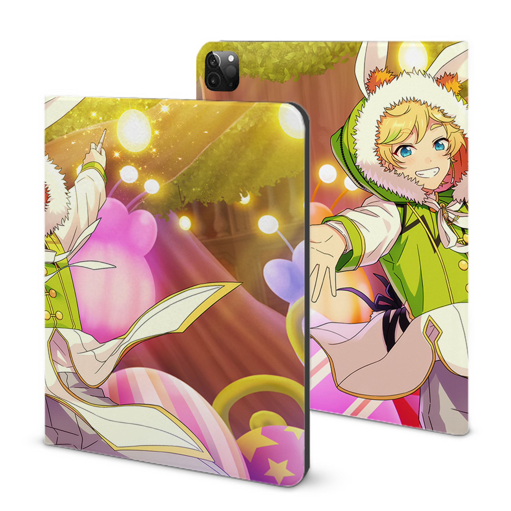 （画像用） あんさんぶるスターズ! Ensemble Stars IPadケース ペンホルダー付き ブックスタイルデザイン